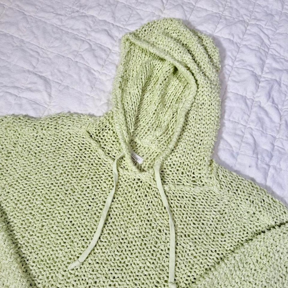 Pilcro sailcloth Textured Knit Hoodie – Size XL (Fits L/XL, Oversized) - Picture 5 of 9